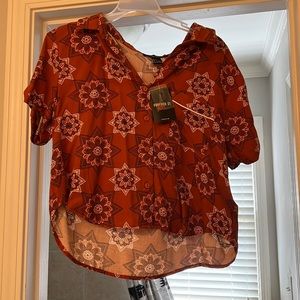 Forever 21 button down shirt with pocket brand-new
